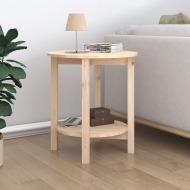 vidaXL Konferenčný stolík Ø 55x60 cm borovicový masív - cena, porovnanie