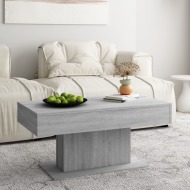 vidaXL Konferenčný stolík sivý dub sonoma 96x50x45 cm spracované drevo - cena, porovnanie