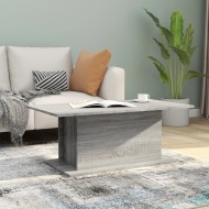 vidaXL Konferenčný stolík sivý sonoma 102x55,5x40 cm drevotrieska - cena, porovnanie