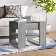 vidaXL Konferenčný stolík sivý sonoma 55,5x55x45cm spracované drevo - cena, porovnanie