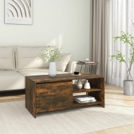 vidaXL Konferenčný stolík tmavý dub 102x50x45 cm spracované drevo - cena, porovnanie