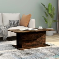 vidaXL Konferenčný stolík údený dub 102x55,5x40 cm drevotrieska - cena, porovnanie
