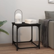 vidaXL Príručný stolík čierny 40x40x40 cm spracované drevo - cena, porovnanie