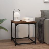 vidaXL Príručný stolík hnedý dub 40x40x40 cm spracované drevo - cena, porovnanie