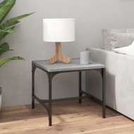 vidaXL Príručný stolík sivý dub sonoma 40x40x35 cm spracované drevo - cena, porovnanie