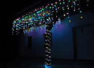 Iso Trade Vianočný svetelný záves vonkajšie / vnútorné 300 LED - cena, porovnanie