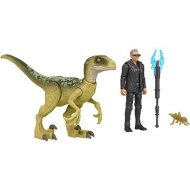 Mattel Jurassic World Ian Malcolm s dinosaurami a doplnkami - cena, porovnanie