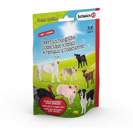 Schleich Vrecko s prekvapením - farmárske zvieratká XS