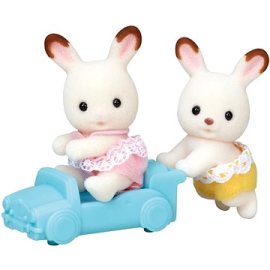 Sylvanian Dvojčatá Chocolate zajačiky