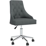 Shumee  Otočná jedálenská stolička tmavosivá textil, 3092990 - cena, porovnanie
