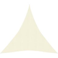 Shumee  Stínící plachta 160 g/m2 krémová 3 x 4 x 4 m HDPE (311200) - cena, porovnanie