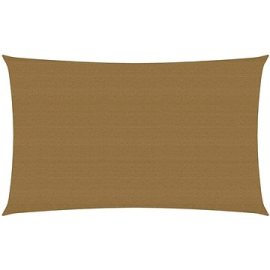 Shumee  Stínící plachta 160 g/m2 taupe 2 x 4,5 m HDPE (311395)