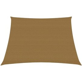 Shumee  Stínící plachta 160 g/m2 taupe 4/5 x 3 m HDPE (311435)