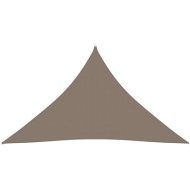 Shumee  Stínící plachta oxfordská látka trojúhelník 3,5x3,5x4,9 m taupe 135450 - cena, porovnanie