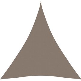 Shumee  Stínící plachta oxfordská látka trojúhelník 4,5x4,5x4,5 m taupe (135453)