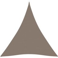 Shumee  Stínící plachta oxfordská látka trojúhelník 4,5x4,5x4,5 m taupe (135453) - cena, porovnanie