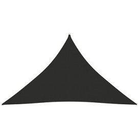 Shumee  Stínící plachta oxfordská látka trojúhelník 5x5x6 m antracitová (135128)