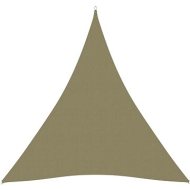Shumee  Stínící plachta oxfordská látka trojúhelníková 3x4x4 m béžová (135174) - cena, porovnanie