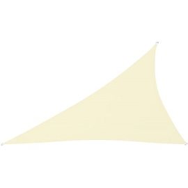 Shumee  Stínící plachta oxfordská látka trojúhelníková 3x4x5 m krémová 135228