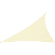 Shumee  Stínící plachta oxfordská látka trojúhelníková 3x4x5 m krémová 135228 - cena, porovnanie