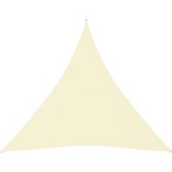 Shumee  Stínící plachta oxfordská látka trojúhelníková 4x4x4 m krémová (135231) - cena, porovnanie