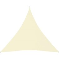 Shumee  Stínící plachta oxford trojúhelníková 4,5 x 4,5 x 4,5 m krémová (135233) - cena, porovnanie