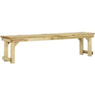 Shumee  Záhradná lavica 180 cm impregnované borové drevo, 318414 - cena, porovnanie