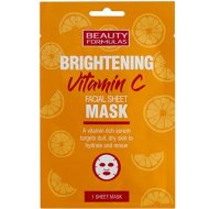 Beauty Formulas Brightening Face Mask with Vitamin C - cena, porovnanie