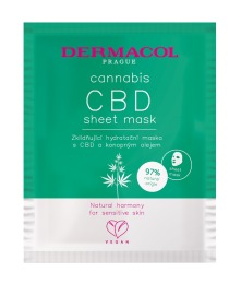 Dermacol Cannabis textilná maska s CBD