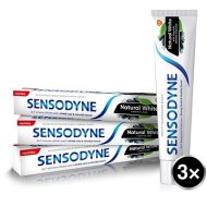 Glaxosmithkline Sensodyne Natural White s aktívnym uhlím 3x75ml - cena, porovnanie