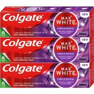 Colgate Max White Purple Reveal 3x75ml - cena, porovnanie
