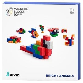 Pixio Bright Animals magnetická stavebnica
