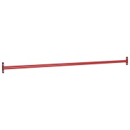 vidaXL Otočná tyč 125 cm oceľová červená - cena, porovnanie