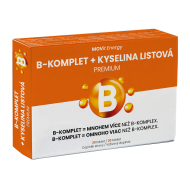 Movit B-Komplet + Kyselina listová PREMIUM 30tbl - cena, porovnanie