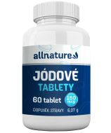 Allnature Jódové tablety 60tbl - cena, porovnanie