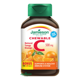 Jamieson Vitamín C 500mg pomaranč 120tbl