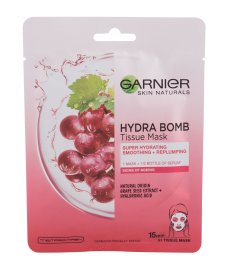 Garnier Hydra Bomb Tissue Mask Grape, Seed Extract 28g