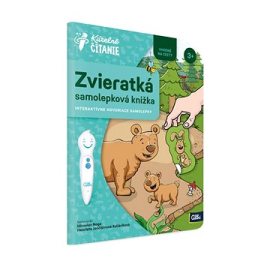 Albi Kúzelné čítanie - Samolepková knižka Zvieratká