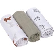 Lässig Swaddle Burp Blanket 60x60cm - cena, porovnanie