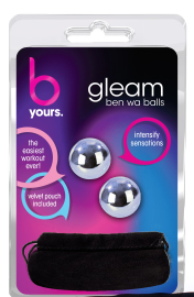 Blush B Yours Gleam Stainless Steel Kegel Ball