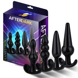 Afterdark Luvest Box Silicone Anal Plugs Collection 4 pack
