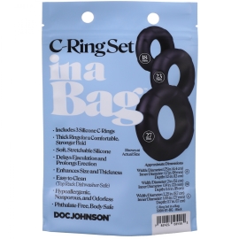 Doc Johnson in a Bag C-Ring Set