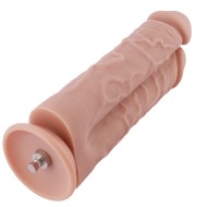 Hismith HSA28 Two Cocks One Hole Silicone Dildo 8.5" - cena, porovnanie