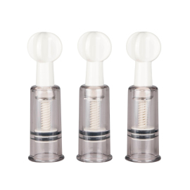 Easytoys Nipple & Clit Suckers 3 pcs