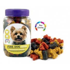 Fine Dog MINI Kostičky Soft Mix 280g