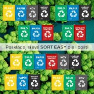 Sixtol Vrece na triedený odpad SORT EASY PLASTIC - cena, porovnanie