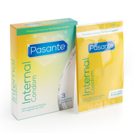 Pasante Internal Condom 3ks