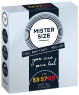 Mister Size Test Package Medium 53-57-60 - cena, porovnanie
