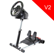 Wheel Stand Pro DELUXE V2 racing wheel and pedals stand pre Hori Overdrive