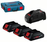 Bosch 3x ProCORE18V 4.0Ah + GAL 1880 CV - cena, porovnanie